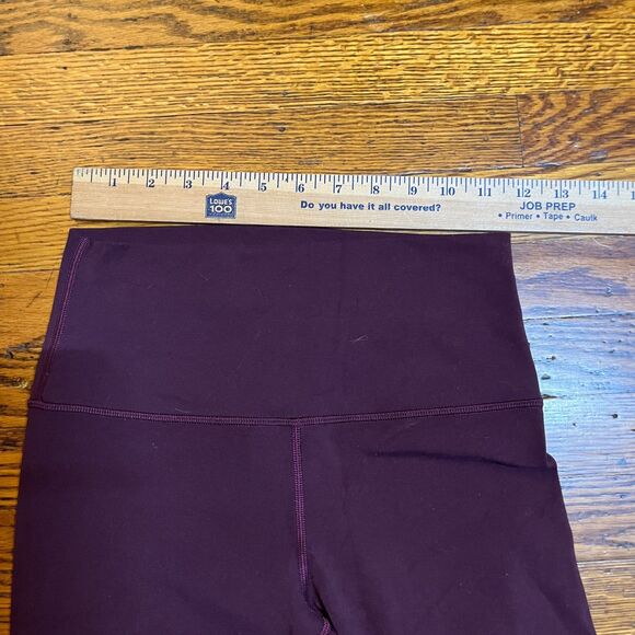 Lululemon Women's Burgundy Align™ High-Rise Leggings Pants Gym Workout Size 6 - Picture 3 of 7